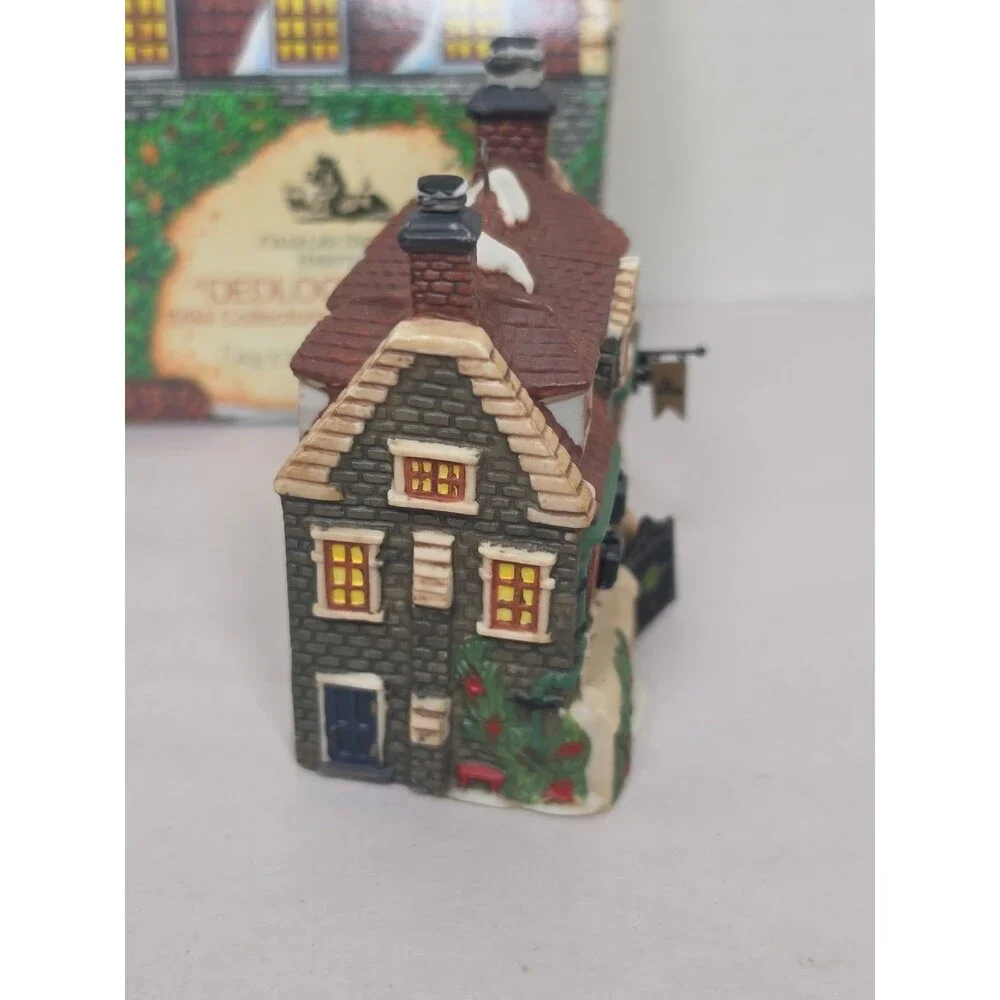 Vintage 1994 Dept 56 Charles Dickens Heritage “DEDLOCK ARMS